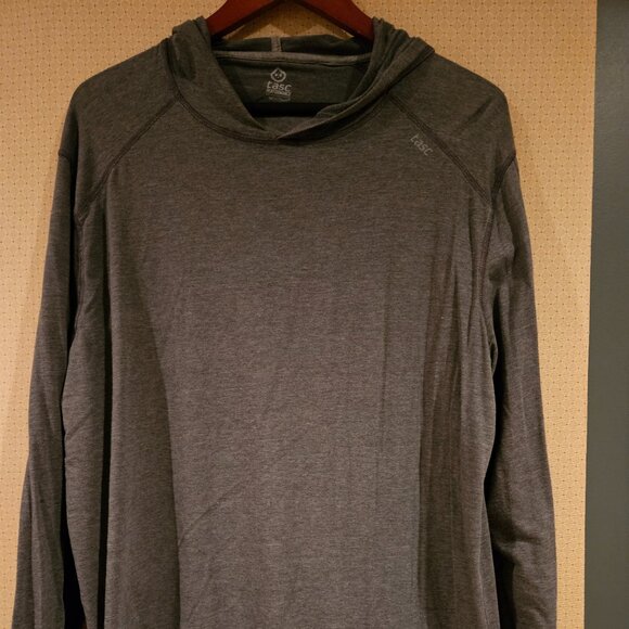 TASC Carrollton Lightweight Hoodie – Iron Heather | Premium Casual Essential - Picture 4 of 6